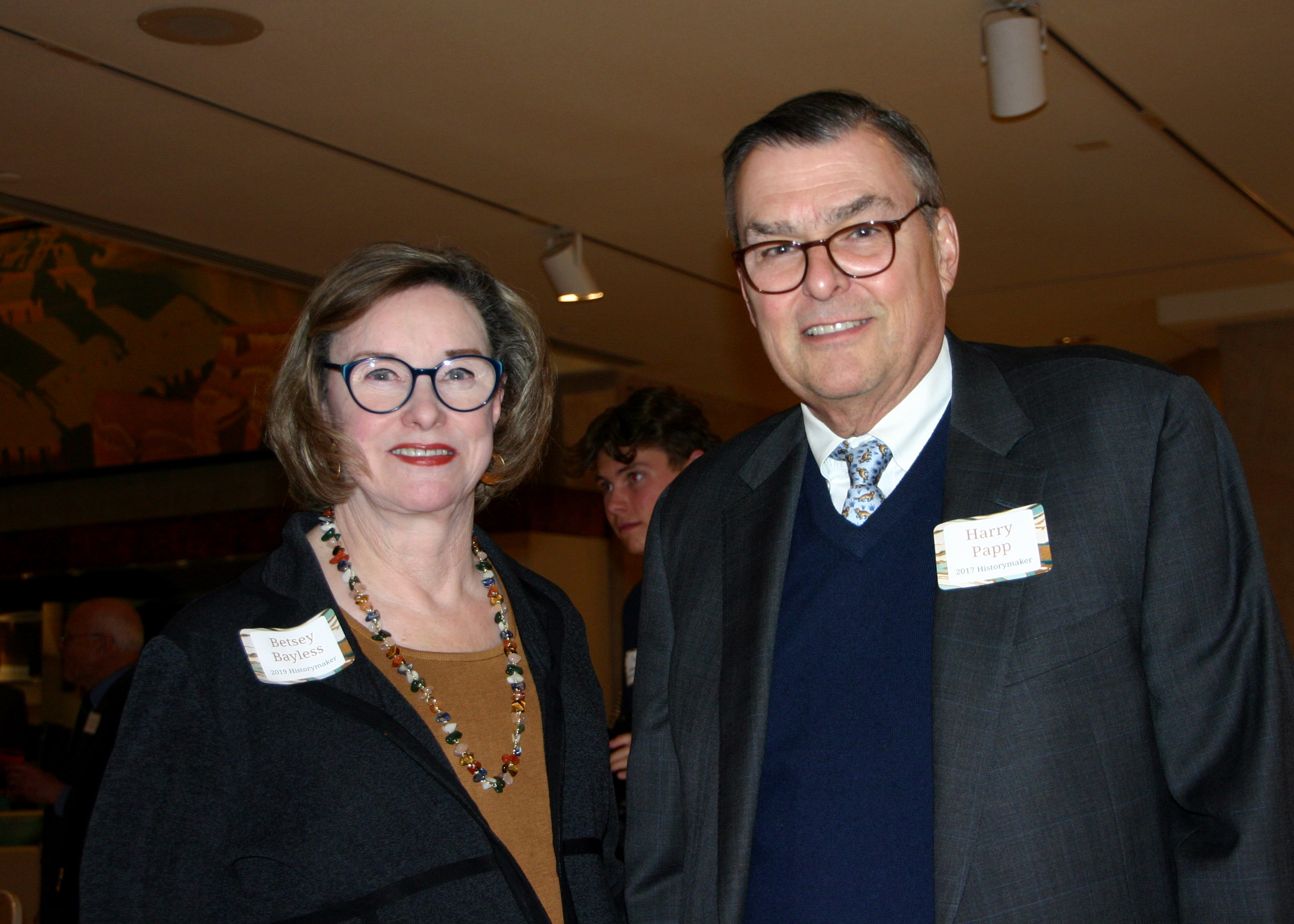 Historymakers Betsy Bayless & Harry Papp